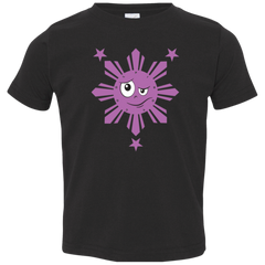 Kids Ube Sun and Stars Toddler Jersey T-Shirt