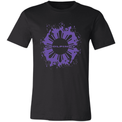 CoolPinoy Ube Splash Unisex Jersey T-Shirt