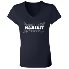 Marikit Ladies Jersey V-Neck T-Shirt
