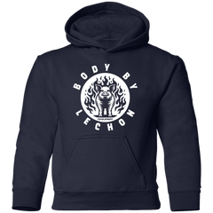 Body By Lechon Circle Youth Pullover Hoodie