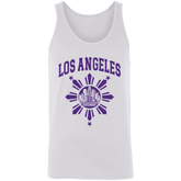 Los Angeles with Sun and Stars Unisex Cotton Tank Top