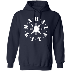 Mahal Kita In Circle Sun Unisex Pullover Hoodie