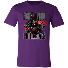 Fighting Pride Of The Philippines Boxing Unisex Jersey T-Shirt