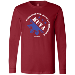 Matalino Mapagmahal Kuya Mens Jersey Long Sleeve T-Shirt