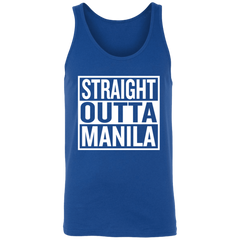 Straight Outta Manila Unisex Cotton Tank Top