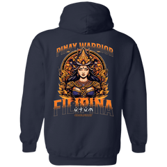 Pinay Warrior Filipina Unisex Pullover Hoodie