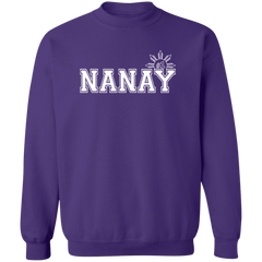 No 1 Nanay Unisex Crewneck Pullover Sweatshirt