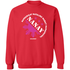 Matalino Mapagmahal Nanay Unisex Crewneck Pullover Sweatshirt