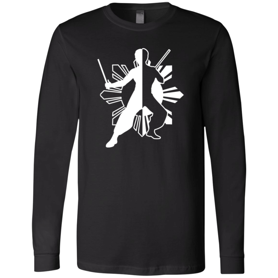 Kali Eskrima Ying Yang Unisex Jersey Long Sleeve T-Shirt