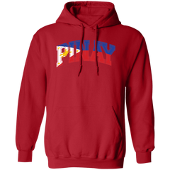 Pinay with Flag Embedded Unisex Pullover Hoodie