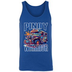 Filipino Warrior Jeepney Unisex Cotton Tank Top