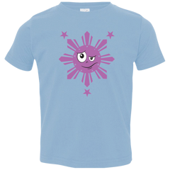 Kids Ube Sun and Stars Toddler Jersey T-Shirt