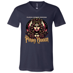 Pinay Queen Unisex Jersey V-Neck T-Shirt