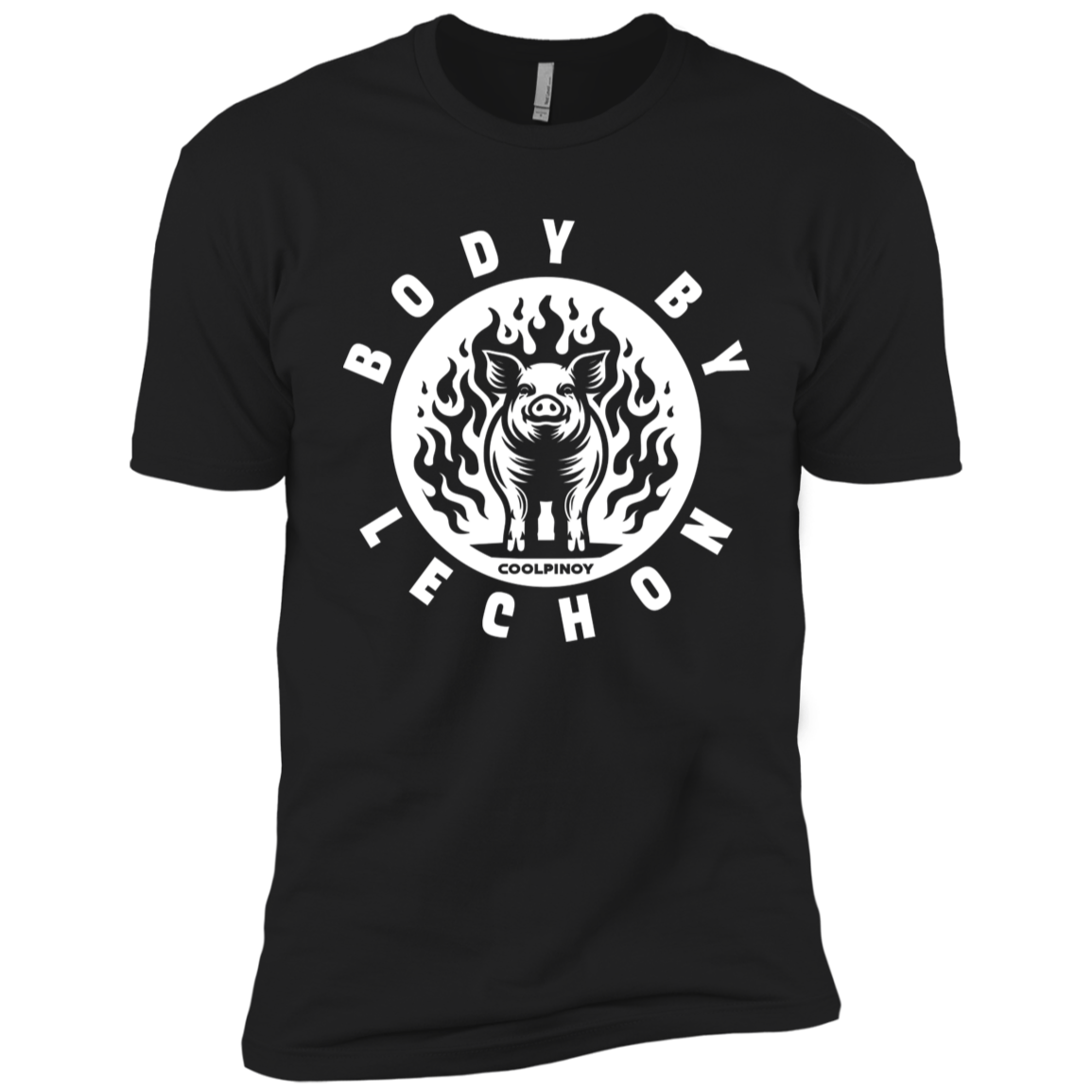 Body By Lechon Circle Youth Cotton T-Shirt