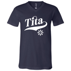 Number One Tita Unisex Jersey V-Neck T-Shirt
