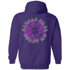 Bahala Ka Sa Buhay Mo Purple Splash Unisex Pullover Hoodie