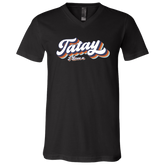 Tatay I Love U Unisex Jersey V-Neck T-Shirt