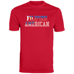Filipino American Flags Moisture-Absorbing Shirt