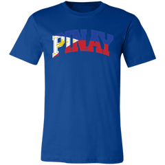 Pinay with Flag Embedded Unisex Jersey T-Shirt