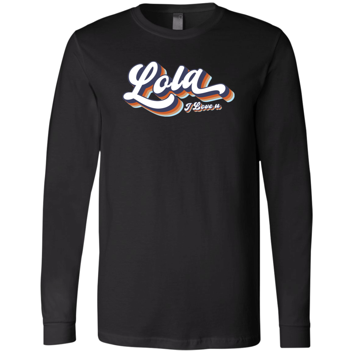 Lola I Love U Jersey Long Sleeve T-Shirt