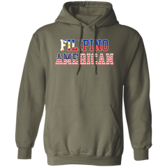 Filipino American Flags Unisex Pullover Hoodie