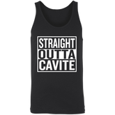 Straight Outta Cavite Unisex Cotton Tank Top