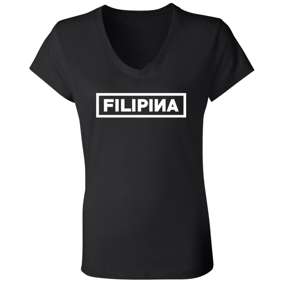 Filipina BP Ladies' Jersey V-Neck T-Shirt