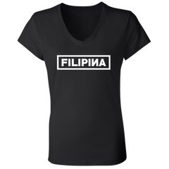 Filipina BP Ladies' Jersey V-Neck T-Shirt