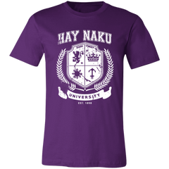 Hay Naku University Distressed CP Unisex Jersey T-Shirt