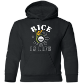 RIce is Life Seeds Unisex Youth Pullover Hoodie