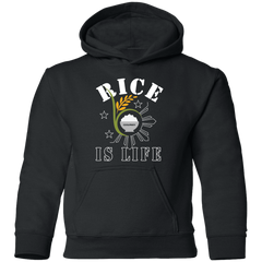 RIce is Life Seeds Unisex Youth Pullover Hoodie