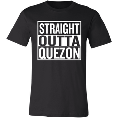 Straight Outta Quezon Unisex Jersey T-Shirt