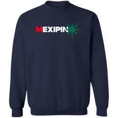 Mexipino with Sun Unisex Crewneck Pullover Sweatshirt