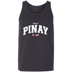 Half Pinay FILAM Flag Unisex Cotton Tank Top