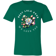 Best Lola Ever Unisex Jersey T-Shirt