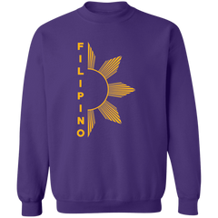 Filipino Half Sun Unisex Crewneck Pullover Sweatshirt