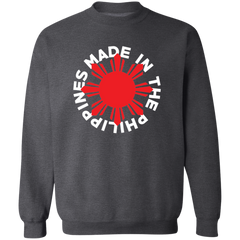 Made in the Philippines Red Sun Unisex Crewneck Pullover Sweatshirt