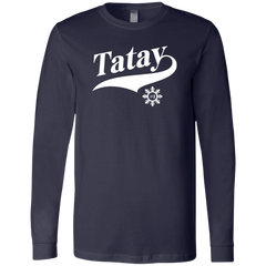 Number One Tatay Mens Jersey Long Sleeve T-Shirt