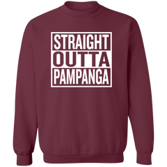 Straight Outta Pampanga Unisex Crewneck Pullover Sweatshirt