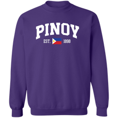 Pinoy Est 1898 Unisex Crewneck Pullover Sweatshirt