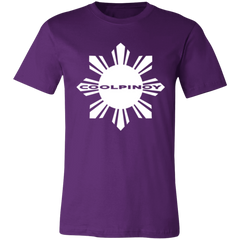 CoolPinoy Mid White Unisex Jersey T-Shirt