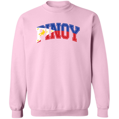 Pinoy with Flag Embedded Unisex Crewneck Pullover Sweatshirt