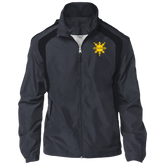 CoolPinoy Yellow Sun and Stars Jersey-Lined Raglan Jacket