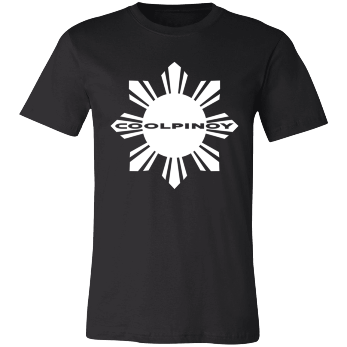 CoolPinoy Mid White Unisex Jersey T-Shirt