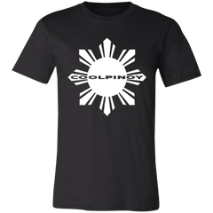 CoolPinoy Mid White Unisex Jersey T-Shirt