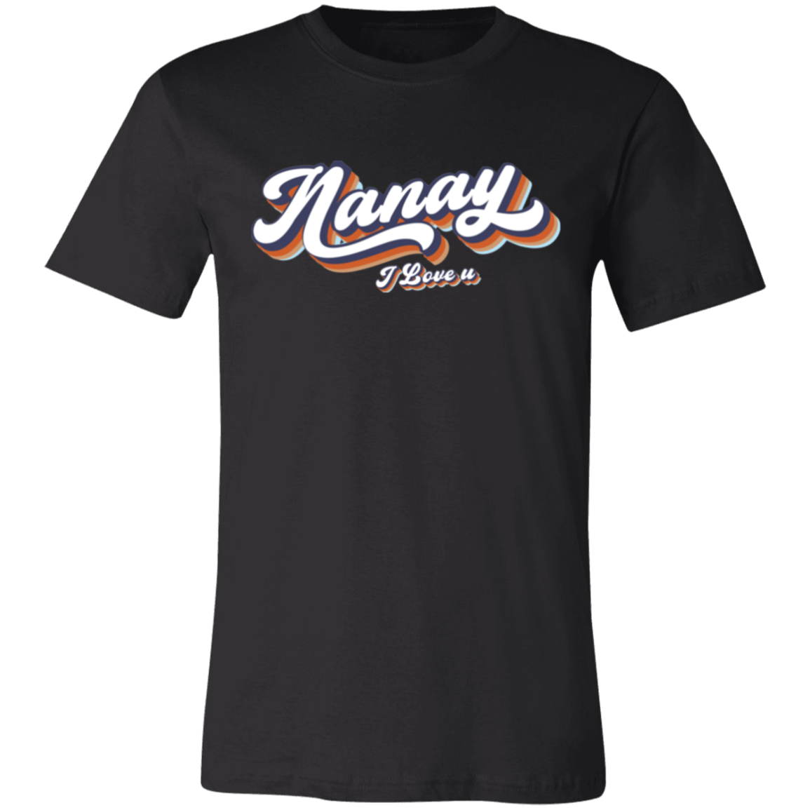 Nanay I Love U Unisex Jersey T-Shirt