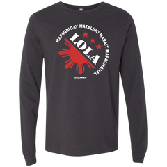 Matalino Mapagmahal Lola Unisex Jersey Long Sleeve T-Shirt