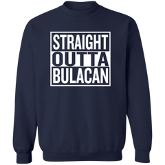 Straight Outta Bulacan Unisex Crewneck Pullover Sweatshirt