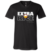 Extra Rice Please Unisex Jersey V-Neck T-Shirt