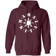 Mahal Kita In Circle Sun Unisex Pullover Hoodie